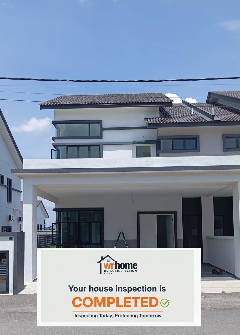 Double-storey terrace inspected in Melaka
