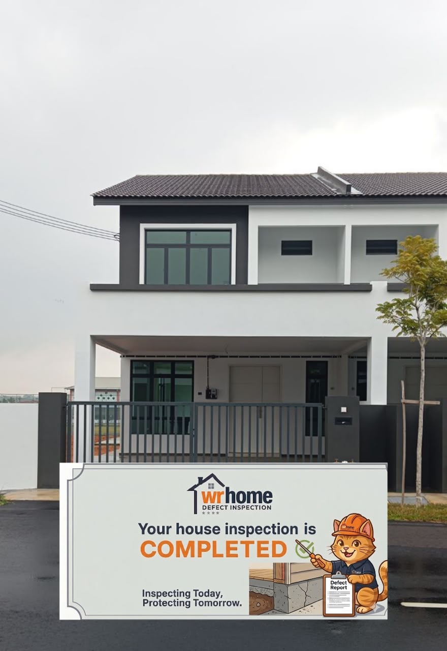 Double-storey terrace inspected in Melaka