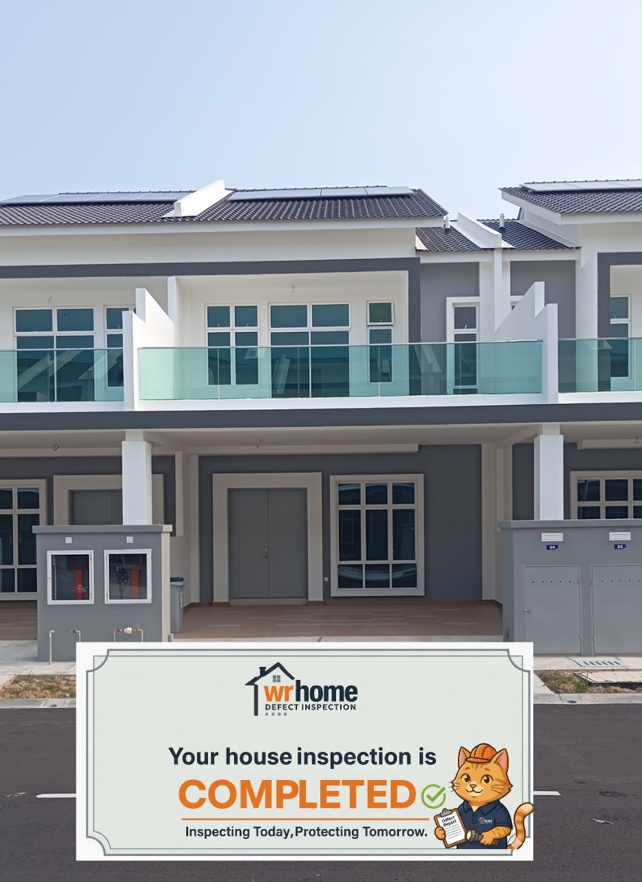 Double-storey terrace inspected in Melaka