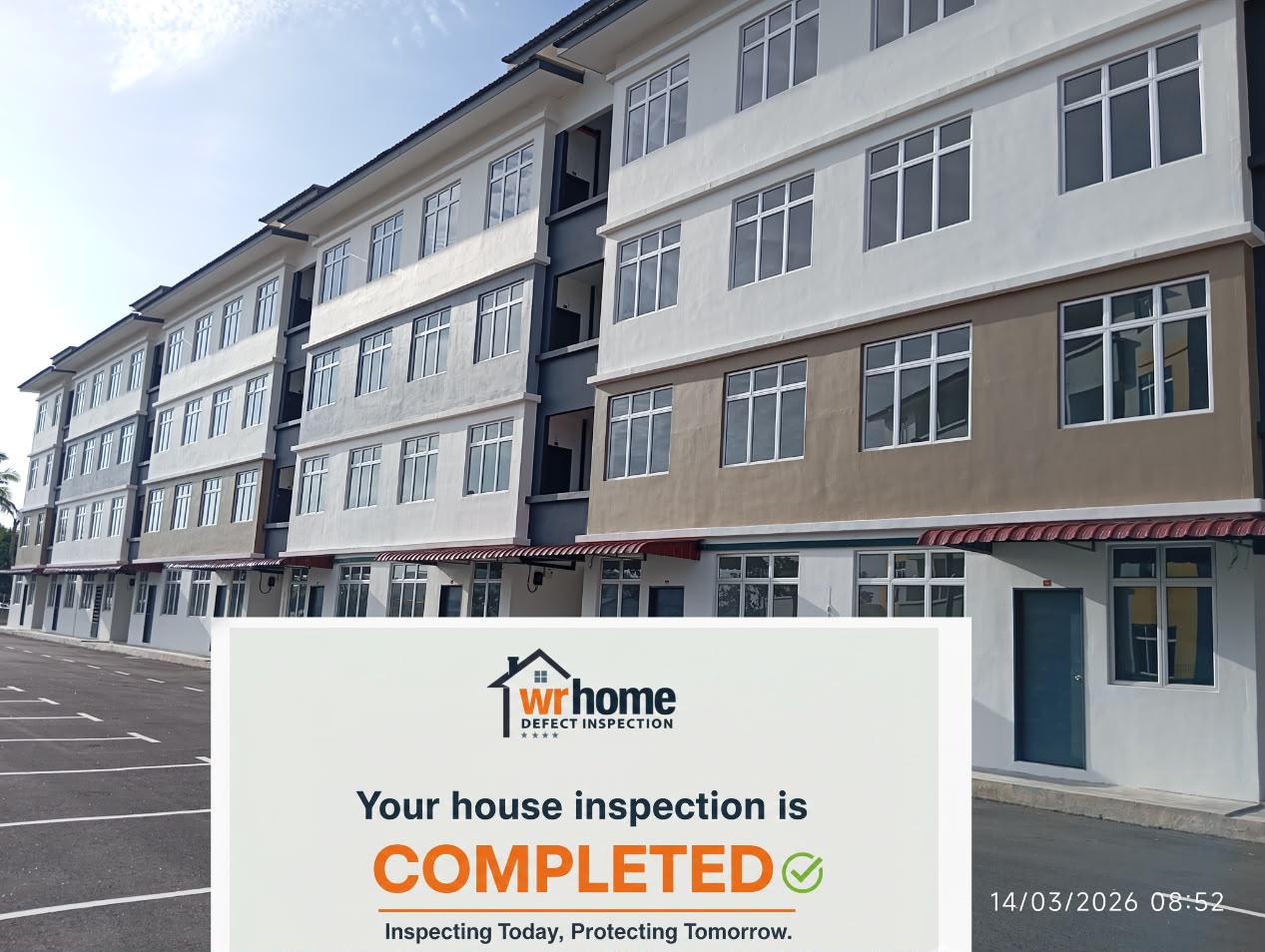 Double-storey terrace inspected in Melaka